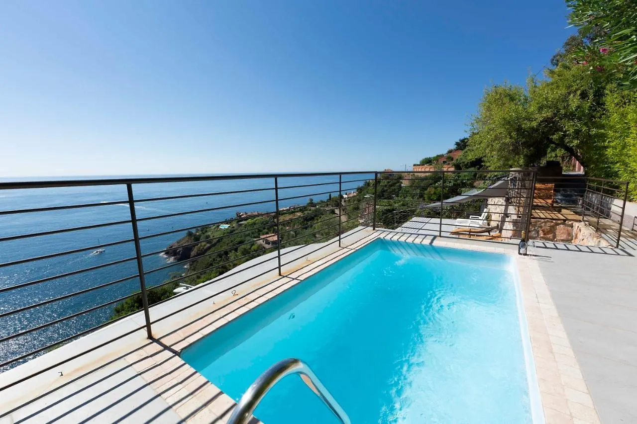 Breathtaking Luxurious Villa With Sea-View In Theoule Sur Mer France